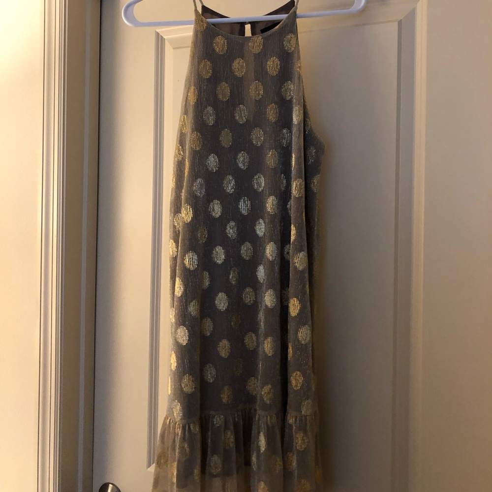 Gold dress